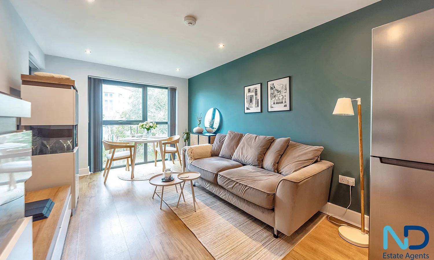St Helier - One Bedroom Apartment with Balcony at College Garden, St Helier — photo 3 of 34